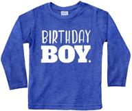 👶 charcoal birthday toddler outfit - boys' clothing in tops, tees & shirts - in months logo