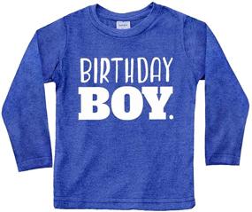 img 2 attached to 👶 Charcoal Birthday Toddler Outfit - Boys' Clothing in Tops, Tees & Shirts - in Months