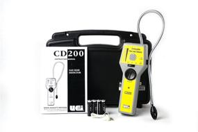 img 3 attached to UEi CD200 Handheld Combustible Gas Leak Detector: Pro, Methane, LPG Sniffer with Visual/Audible Alarms and Gooseneck - Includes Carrying Case