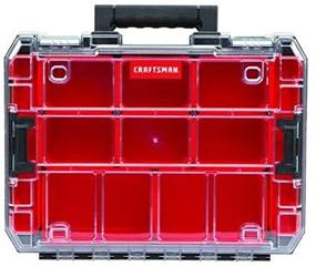 img 3 attached to 🔧 CRAFTSMAN VERSASTACK 10-Compartment Organizer for Small Parts with Plastic System