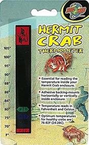 img 2 attached to 🌡 Zoo Med SZMHC10 Hermit Crab Thermometer - Optimal Temperature Monitor for Hermit Crabs