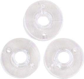 img 2 attached to 🧵 SINGER 06542 Class 15J Bobbins: Convenient Transparent Pack of 3