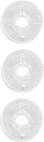 img 3 attached to 🧵 SINGER 06542 Class 15J Bobbins: Convenient Transparent Pack of 3