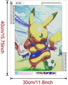 img 1 attached to Алмазная живопись Вышивка Картины (Pikachu