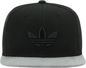 img 3 attached to 🧢 adidas Men's Trefoil Chain Flatbrim Snapback Cap: Iconic Style with a Modern Twist