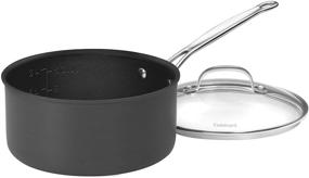 img 1 attached to 🍳 Набор посуды Cuisinart Classic Nonstick Hard-Anodized из 10 предметов - выбор шеф-повара.