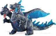 🐉 captivating folkmanis three headed blue dragon puppet: unleash your imagination! logo