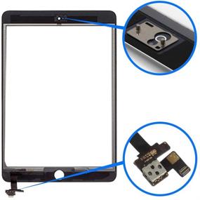 img 1 attached to 📱 MMOBIEL iPad Mini 3 Black Digitizer, 7.9 Inch Touchscreen Front Display Assembly with Tools - Compatible