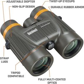 img 3 attached to Bushnell H2O Xtreme 10x42 Waterproof Binoculars - Compact & Fully Multi Coated Lens for Hunting, Boating | Model: 181042C