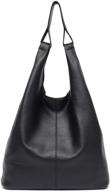 👜 stephiecath leather knotted shoulder handbag - stylish women's totes, handbags & wallets logo