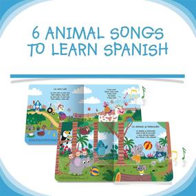 img 2 attached to 📚 DITTY BIRD Bilingual Interactive Spanish Nursery Rhymes Sound Book: Canciones de Animales for Babies and Toddlers to Learn Spanish - Perfect Teaching Aid for Spanish Songs