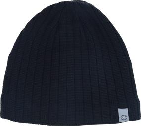 img 1 attached to 🧢 Men's Fine Gauge Beanie with Fleece Band by Chaos Technician