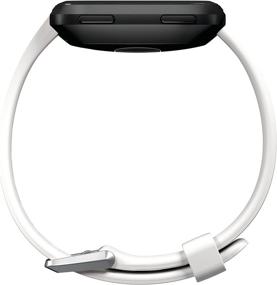 img 2 attached to Fitbit Versa Classic Accessory White Wellness & Relaxation