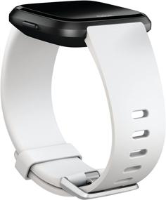 img 3 attached to Fitbit Versa Classic Accessory White Wellness & Relaxation