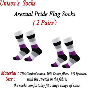 img 3 attached to JXGZSO Pairs Asexual Pride Clothing