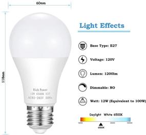 img 2 attached to Equivalent RICH POWER Non Dimmable Daylight