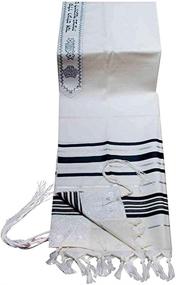 img 1 attached to Acrylic Tallit for Women - TALITNIA Imitation Prayer Shawl and Accessories