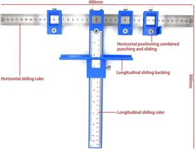 img 2 attached to Hardware Template Aluminum Drilling Templates