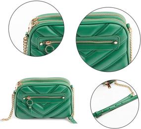 img 1 attached to MAXWISE Crossbody Quilted Crossbody Shoulder Women's Handbags & Wallets in Shoulder Bags