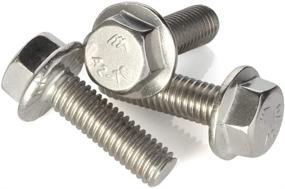 img 4 attached to 🔩 High-Quality M8 1 25 Flange Flanged Stainless Threaded: The Perfect Solution for Secure Fastenings