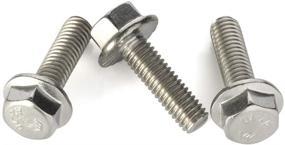 img 3 attached to 🔩 High-Quality M8 1 25 Flange Flanged Stainless Threaded: The Perfect Solution for Secure Fastenings