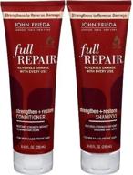 john frieda full repair strengthen and restore, shampoo + conditioner duo set, 8.45 ounce, 1 each logo