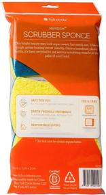 img 3 attached to 🧽 Full Circle Refresh Scrubber Sponges: A Set of 3 Essential Cleaning Tools