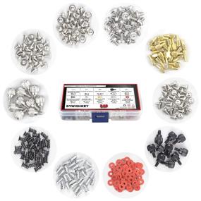 img 1 attached to 💻 DYWISHKEY 340-Piece Assorted Computer Screws Standoffs Set Kit
