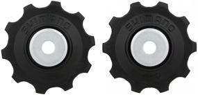 img 4 attached to 🔧 Shimano Derailleur Pulley Set, 1 Pair, compatible with 6, 7, and 8-speed drivetrains