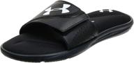 👟 under armour ignite athletic slide sandal men's shoes logo