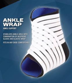 img 2 attached to 🩹 Medium Pro Tec Athletics Ankle Wrap: Enhancing Support and Comfort