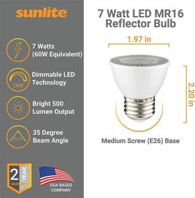 img 3 attached to Dimmable Replacement Recessed Spotlight - SUNLITE