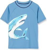 одежда для мальчиков "shark party months" от hatley guard логотип