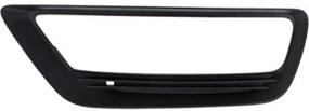img 4 attached to 🚗 Front Left Driver Side Fog Lamp Bezel Replacement for 2013-2015 Honda Accord 4DR Sedan Models in Black - DAT AUTO PARTS HO1038111 71112T2AA10