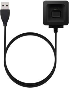 img 4 attached to KingAcc Fitbit Blaze Charger - Reliable USB Charging Cable for Fitbit Blaze Smart Fitness Watch (1m)