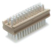 konex non-slip wooden double-sided hand and nail brush: keep your hands clean and nails well-groomed logo