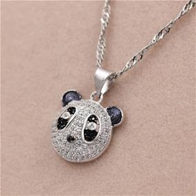 img 1 attached to Uloveido Friendship Platinum Pendant Necklace