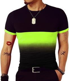img 4 attached to 👕 LOGEEYAR Men's Fashion Casual Cotton T-Shirts for Stylish Shirts