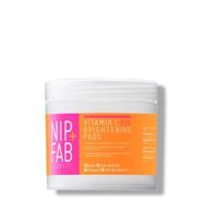 nip + fab vitamin c fix brightening facial pads with anti-aging 🌱 pomegranate and coffee seed extract to even skin tone, 60 pads, 2.7 ounce logo