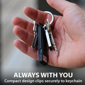 img 3 attached to 🔌 The Ultimate CableKit Keychain Charger – Lever Gear's Compact Solution