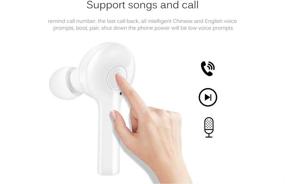 img 1 attached to Bluetooth Wireless Earphone Earbuds Waterproof