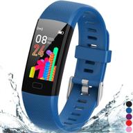 🏋️ kids fitness tracker for girls and boys age 5-16 (4 color) - waterproof activity watch with heart rate monitor, sleep monitor, calorie counter and more - inspiratek kids fitness tracker логотип