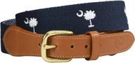 🎩 stylish carolina award winning embroidered men's accessories from charleston belt logo