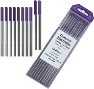 🔥 premium purple zinger tig welding tungsten electrodes rare earth blend 3/32” x 7” 10-pack logo