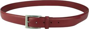 img 2 attached to 👔 Gelante Classic Leather G2064 Tan L Men's Accessories and Belts: A Timeless Collection in Rich Colors