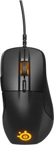 img 1 attached to 🖱️ SteelSeries Rival 710 Gaming Mouse - High Precision TrueMove3 Optical Sensor - Vibrant OLED Display - Tactile Alerts - Customizable RGB Lighting (Renewed)