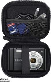 img 1 attached to 📷 Premium WGear Camera Case for Canon PowerShot ELPH180, ELPH 190, ELPH 350 HS, ELPH 310 HS, ELPH 360; Sony W800/S, DSCW830; AbergBest 21 Mega Pixels; Kodak FZ43, FZ53-BL; Nikon COOLPIX L32, Lecran - Ultimate Protection and Convenient Storage Solution