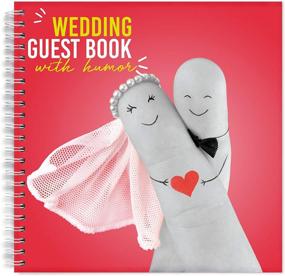 img 4 attached to GC Fun Wedding Guest Book Alternative: Creative 8x8 Memory Book for 📔 Bride & Groom | Uplifting Guestbook for Wedding Reception & Fun Wedding Gifts