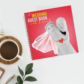 img 3 attached to GC Fun Wedding Guest Book Alternative: Creative 8x8 Memory Book for 📔 Bride & Groom | Uplifting Guestbook for Wedding Reception & Fun Wedding Gifts