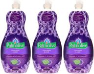 palmolive ultra lavender & lime dish soap - large 60 fl oz size - value pack of 3 x 20 fl oz / 591 ml each logo